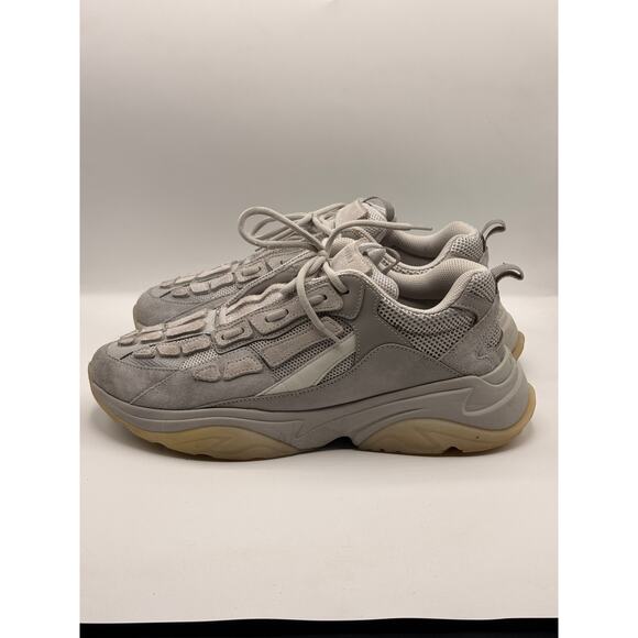AMIRI Bone Runner Sneakers Gray Sz 12 $895 main image 12